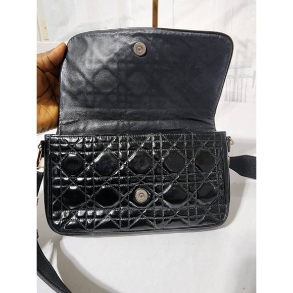 Authentic Christian Dior Cannage Lady Dior Wallet on Chain - Picture 9 of 16